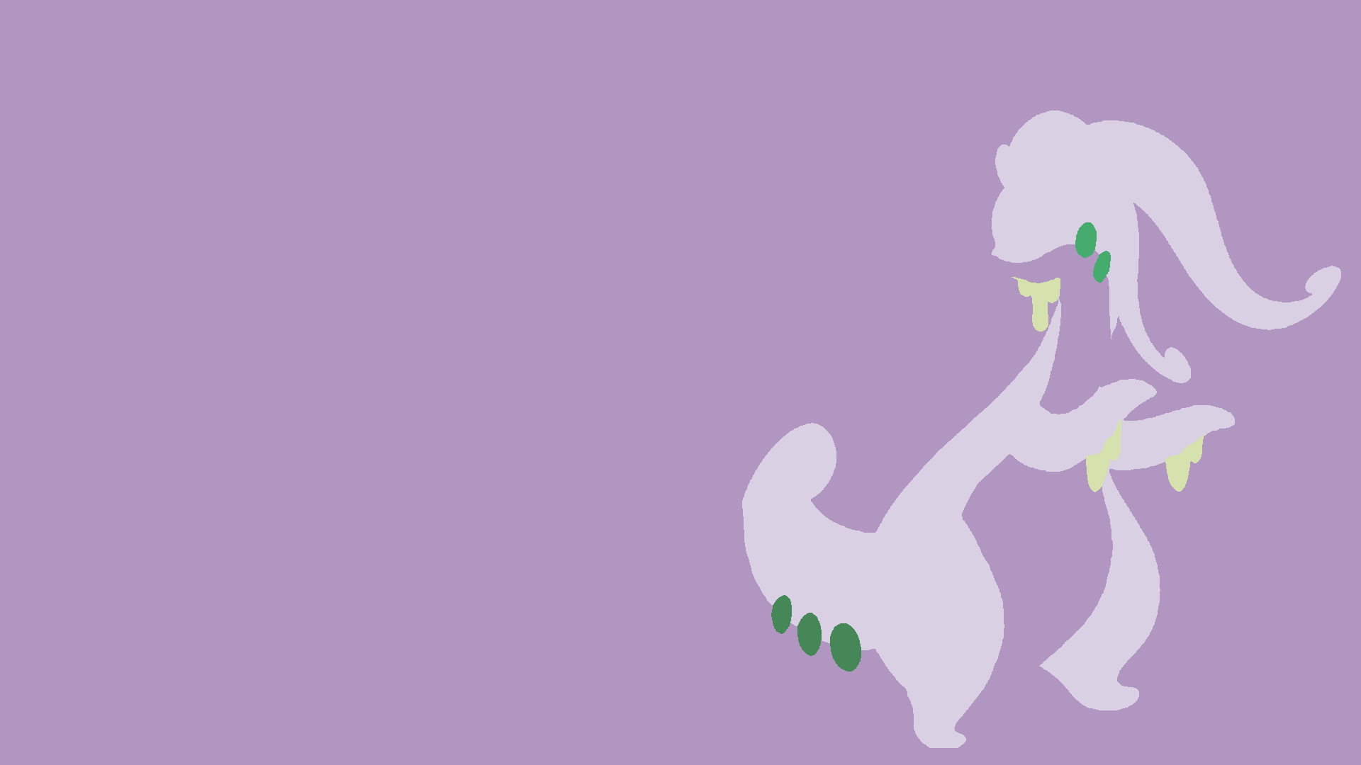 1920x1080 Goodra Minimalist Background that I made, with our lord in mind, Desktop