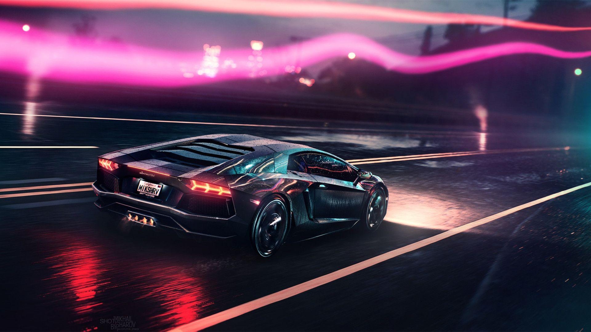 1920x1080 Neon Lamborghini Wallpaper Free Neon Lamborghini Background, Desktop