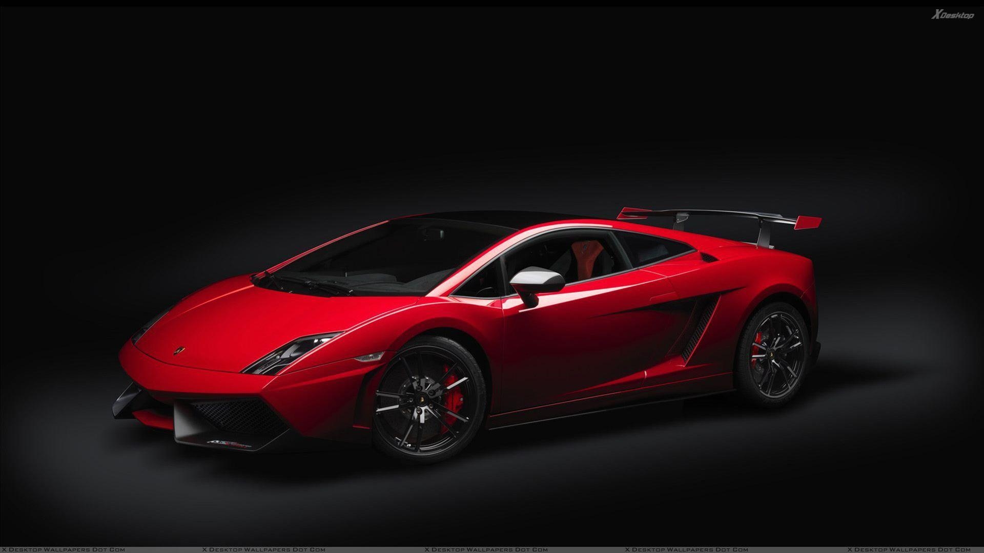 1920x1080 Red Color 2012 Lamborghini Gallardo Lp 570 Wallpaper, Desktop