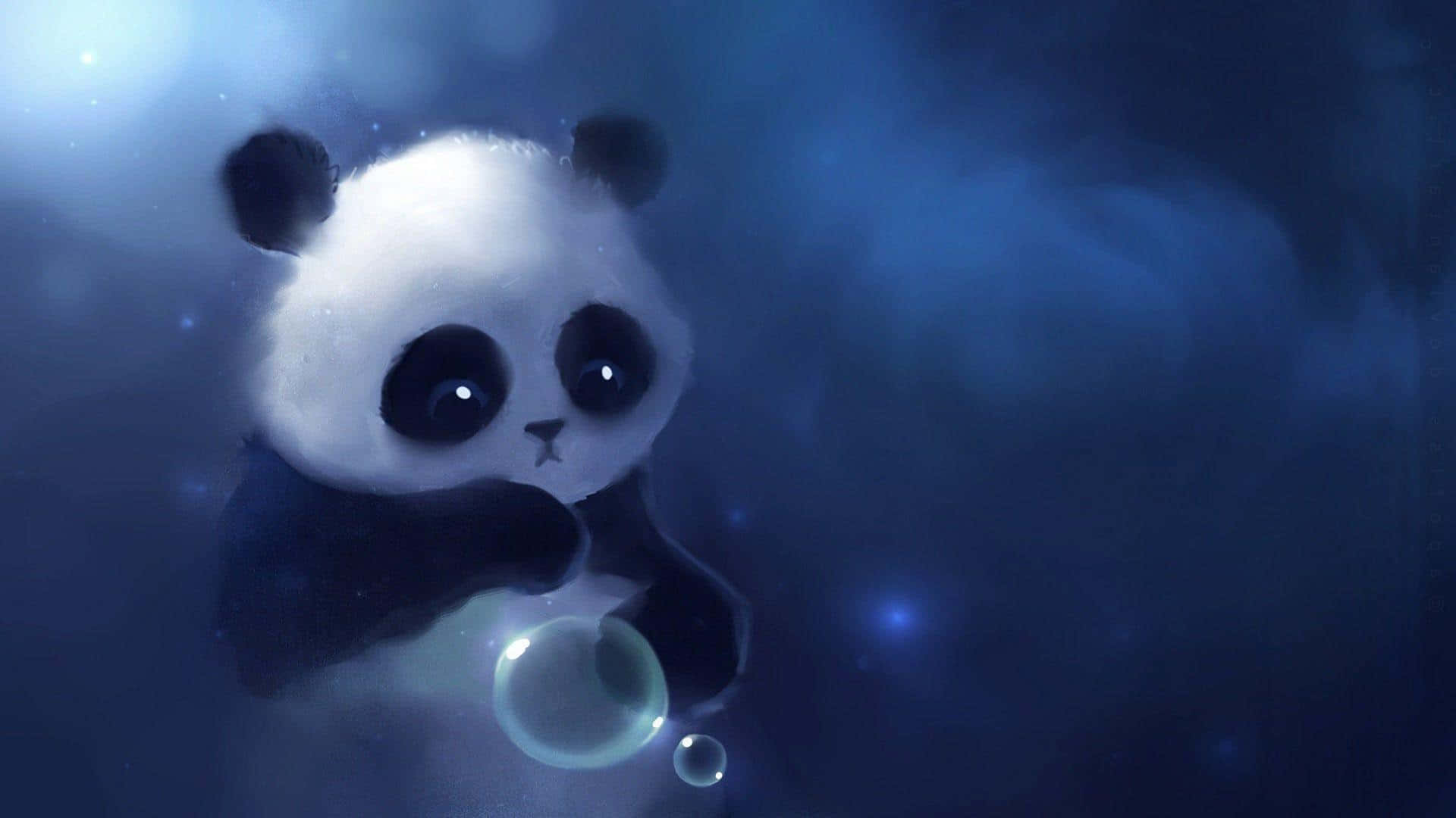 1920x1080 Download Panda Laptop Graphic Design Wallpaper, Desktop