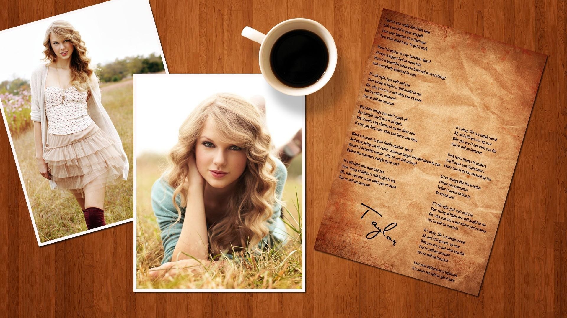 1920x1080 Country taylor swift lyrics music singers Wallpaper, Desktop