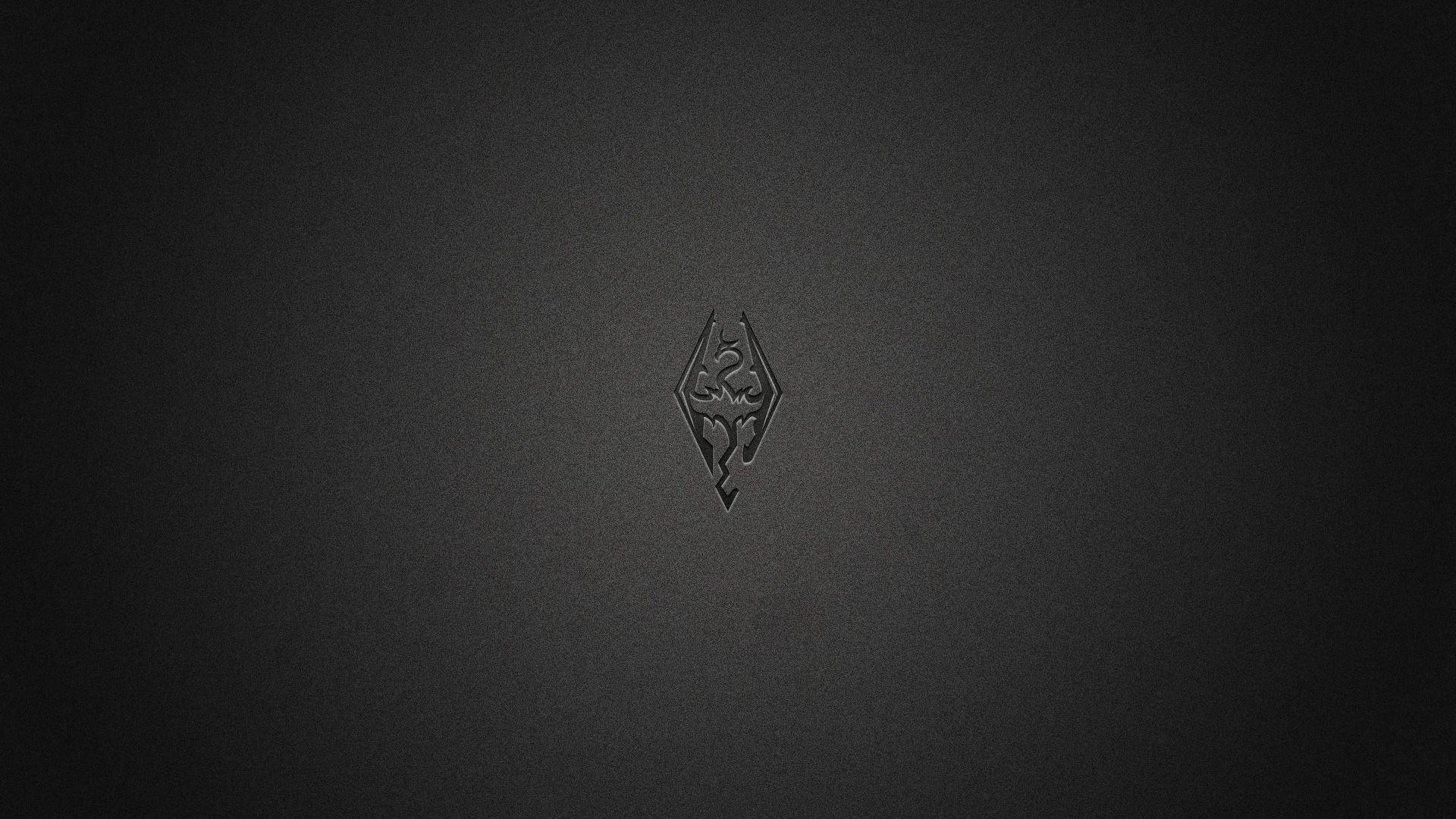 1920x1080 Skyrim Logo Wallpaper, Desktop