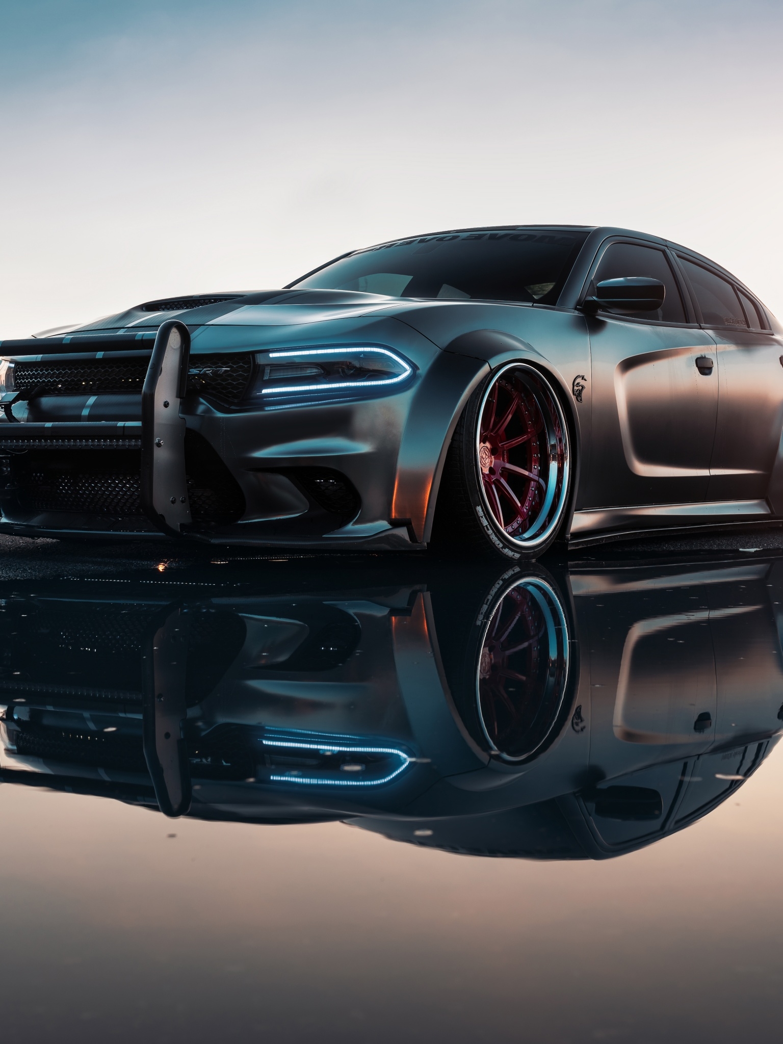 1540x2050 Dodge Charger Hellcat Wallpaper 4K, Performance Sedan, 5K, Cars, Phone