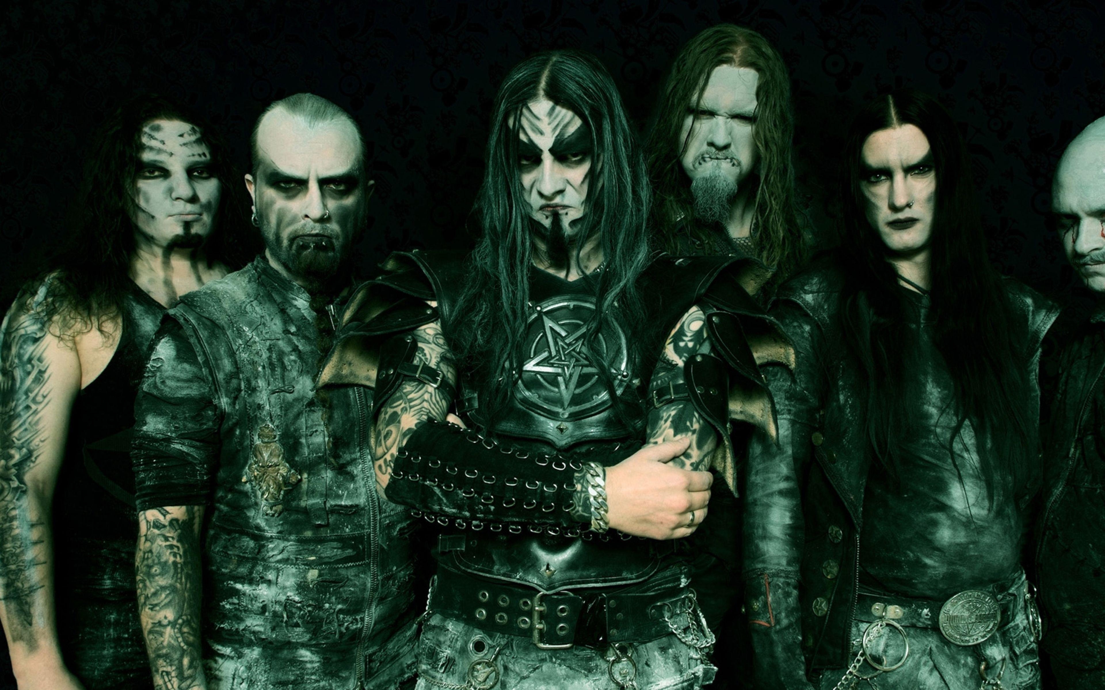 3840x2400 Download Wallpaper  Powerwolf, Band, Faces, Hair, Makeup, Desktop