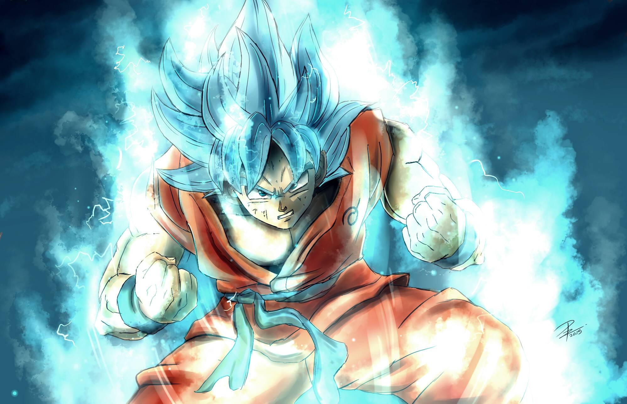 2000x1290 Goku HD Wallpaper and Background Image, Desktop