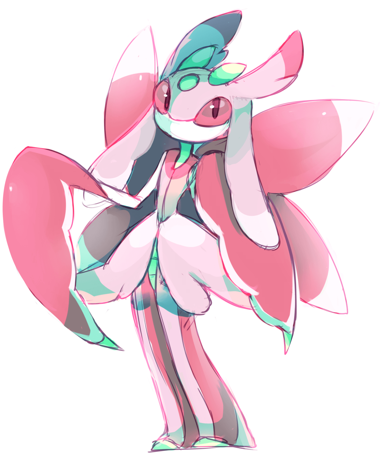 1280x1530 Lurantis. POKEMON. Pokémon, My pokemon and Pokemon sun, Phone