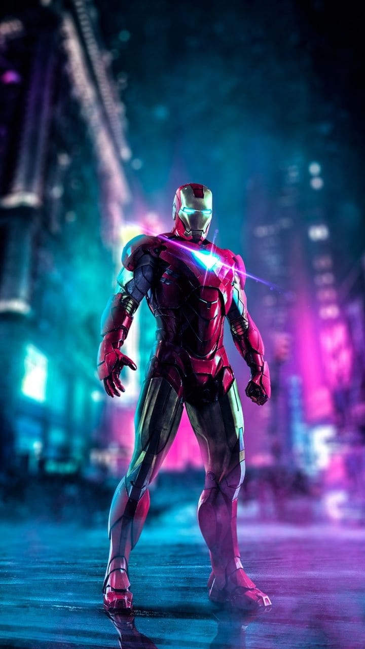 720x1280 Best Ironman Background Wallpaper and WhatsApp DP, Phone