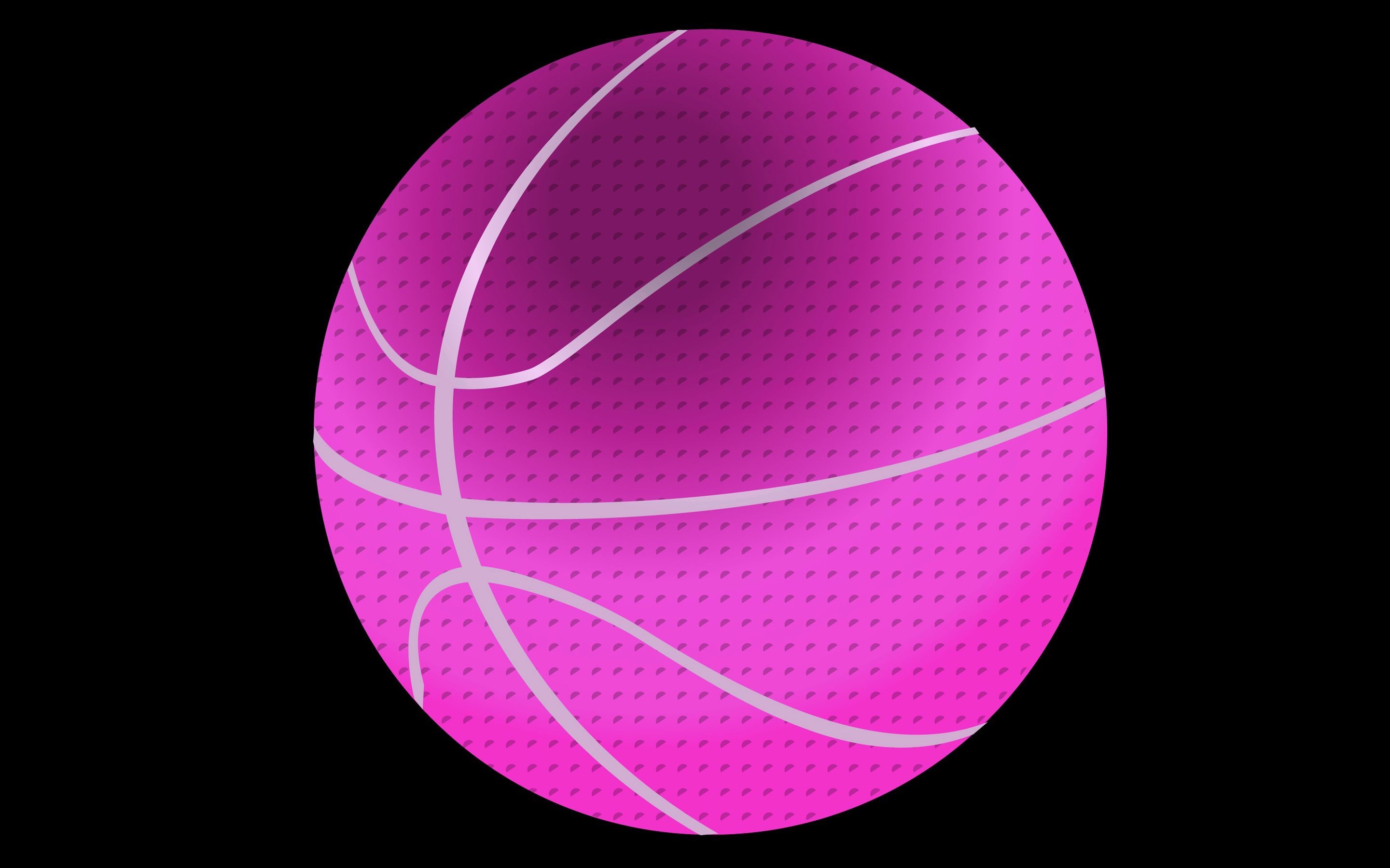 2880x1800 Pink Basketball Wallpaper, Desktop