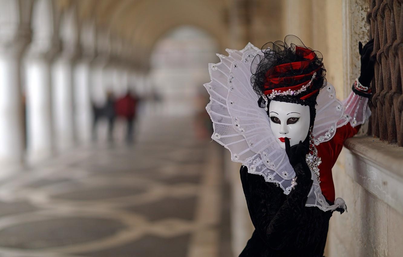 1340x850 Wallpaper background, mask, The carnival of Venice image, Desktop