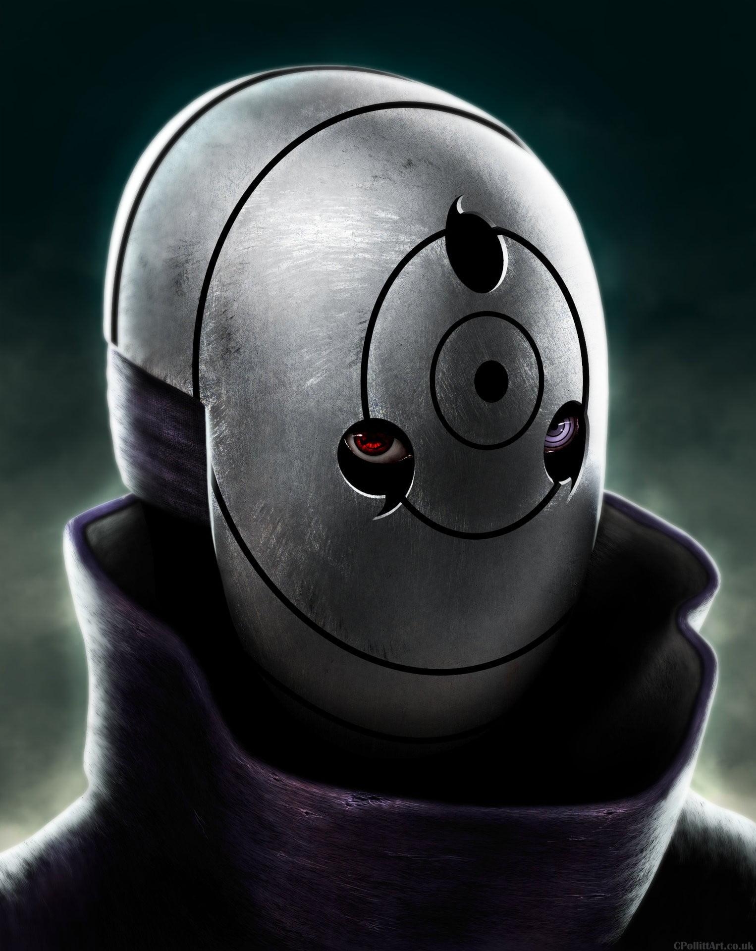 1530x1920 Gray Alien wallpaper, Naruto Shippuuden, Uchiha Obito, Tobi, Phone