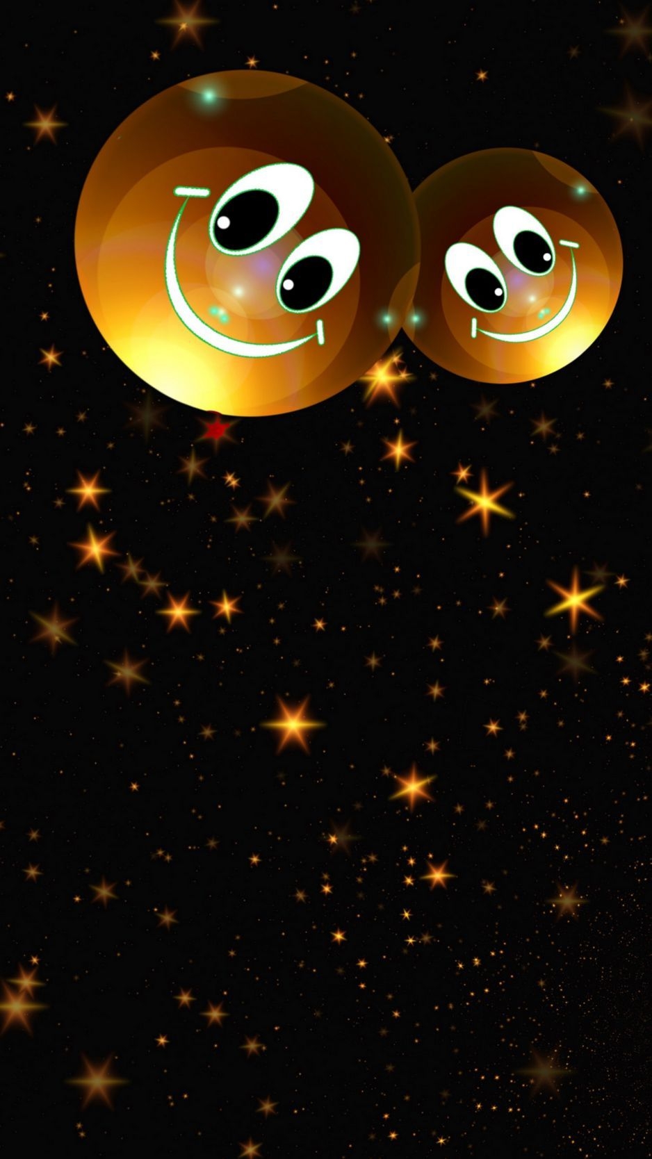 940x1670 Download Wallpaper  Smileys, Stars, Happy, Smile Iphone 8 7 6s 6 For Parallax HD Background, Phone