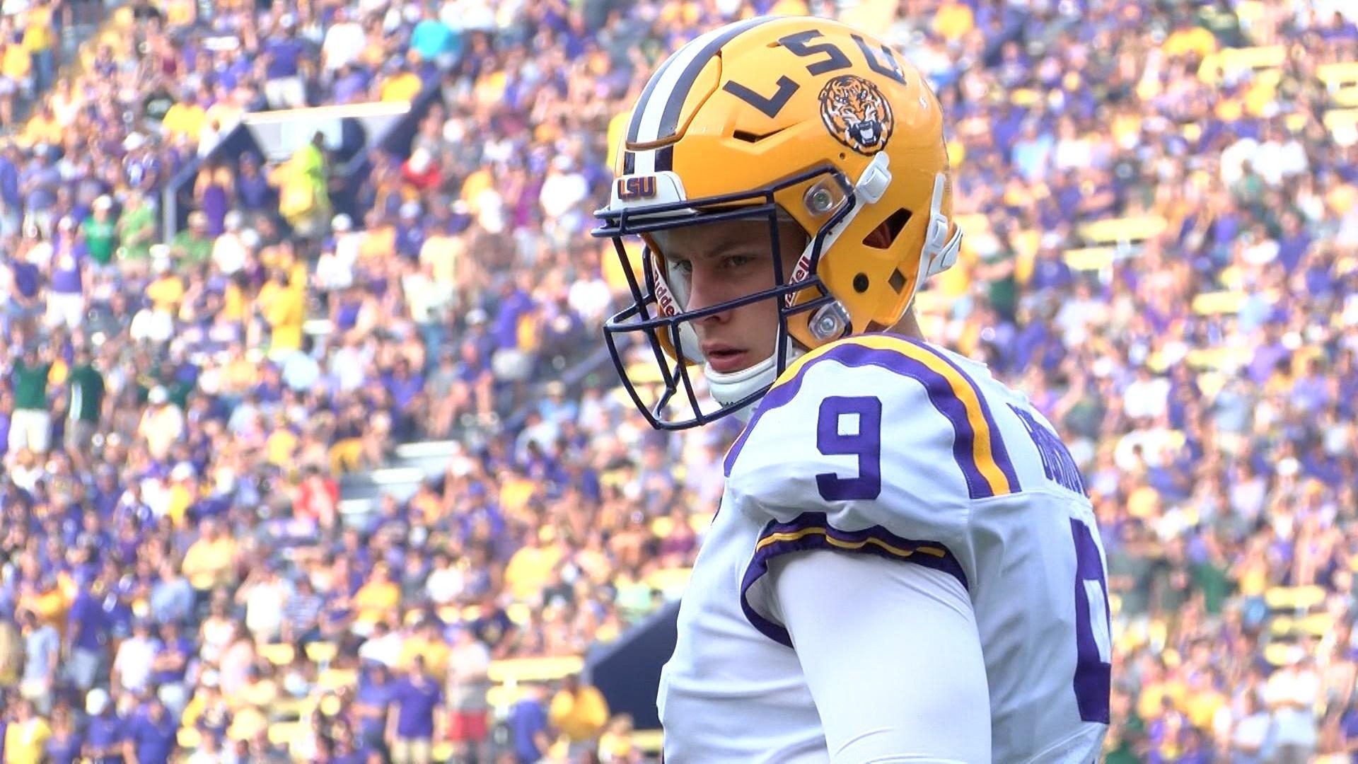 1920x1080 LSU QB Joe Burrow Talks Southeastern Win, Desktop