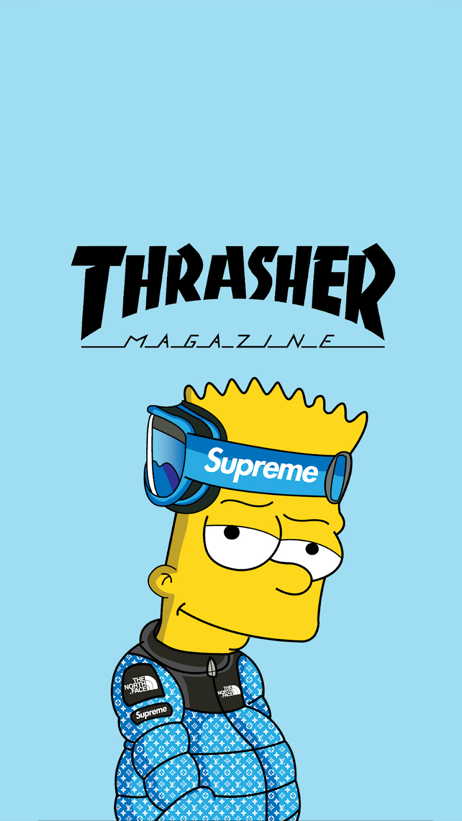 900x1600 supreme wallpaper: Aesthetic Cartoon Cool Supreme Wallpaper, Phone