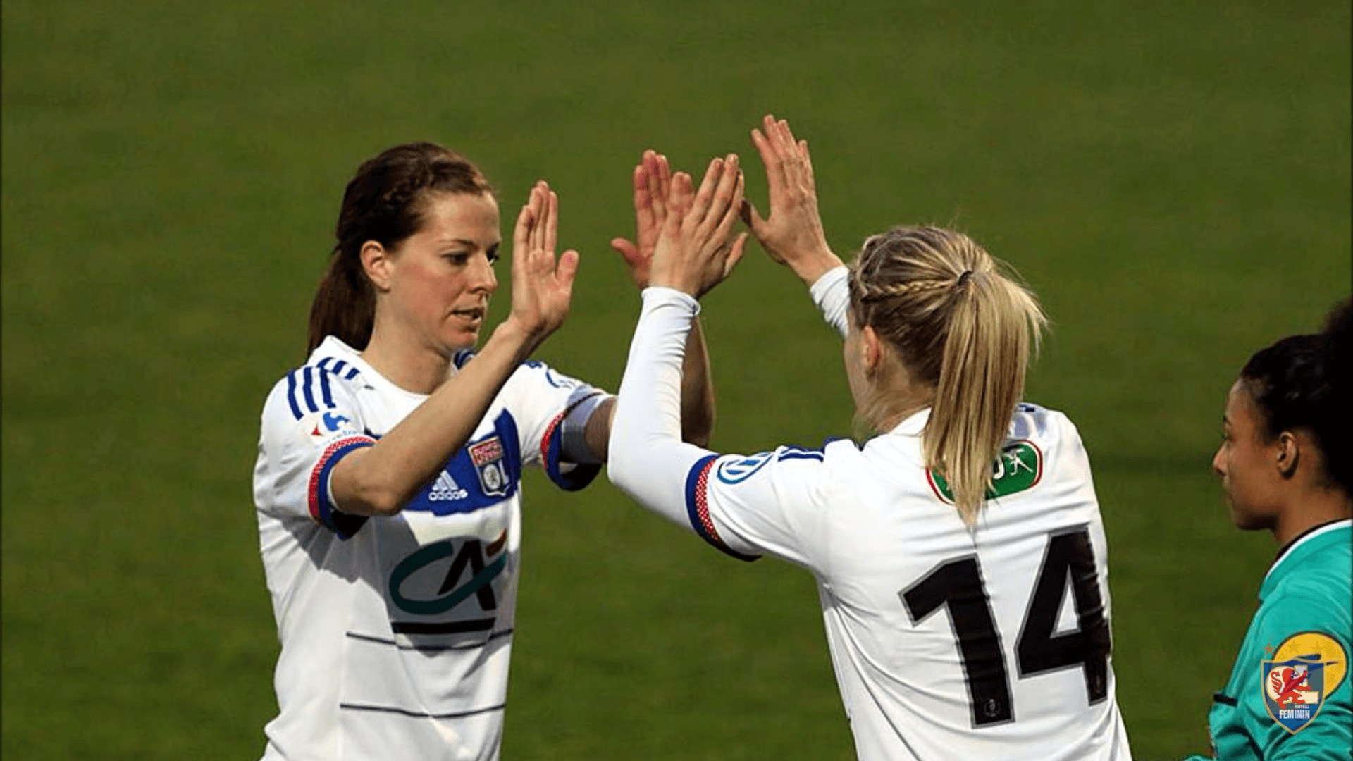 1920x1080 Lotta Schelin and Ada Hegerberg, Desktop