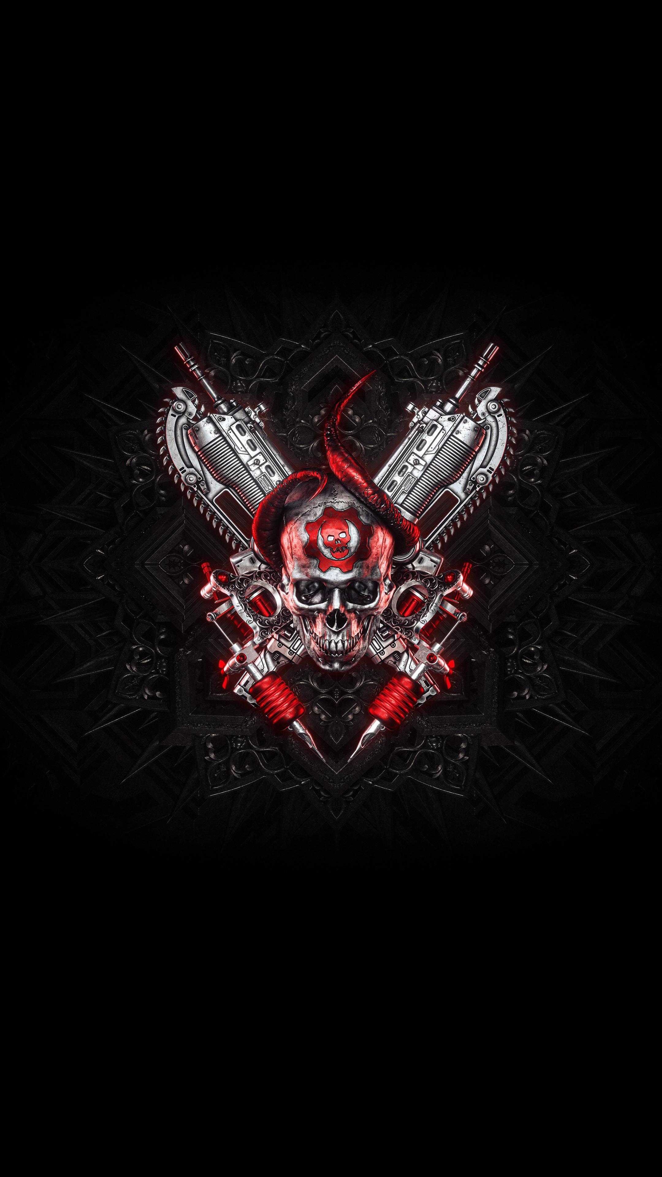 2160x3840 Gears 5 Skull 4K Ultra HD Mobile Wallpaper, Phone