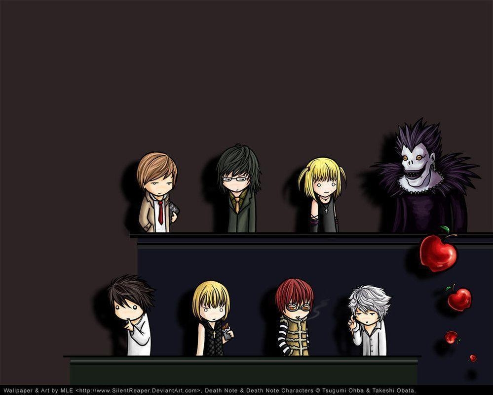 1000x800 Death Note Chibi Wallpaper, Desktop