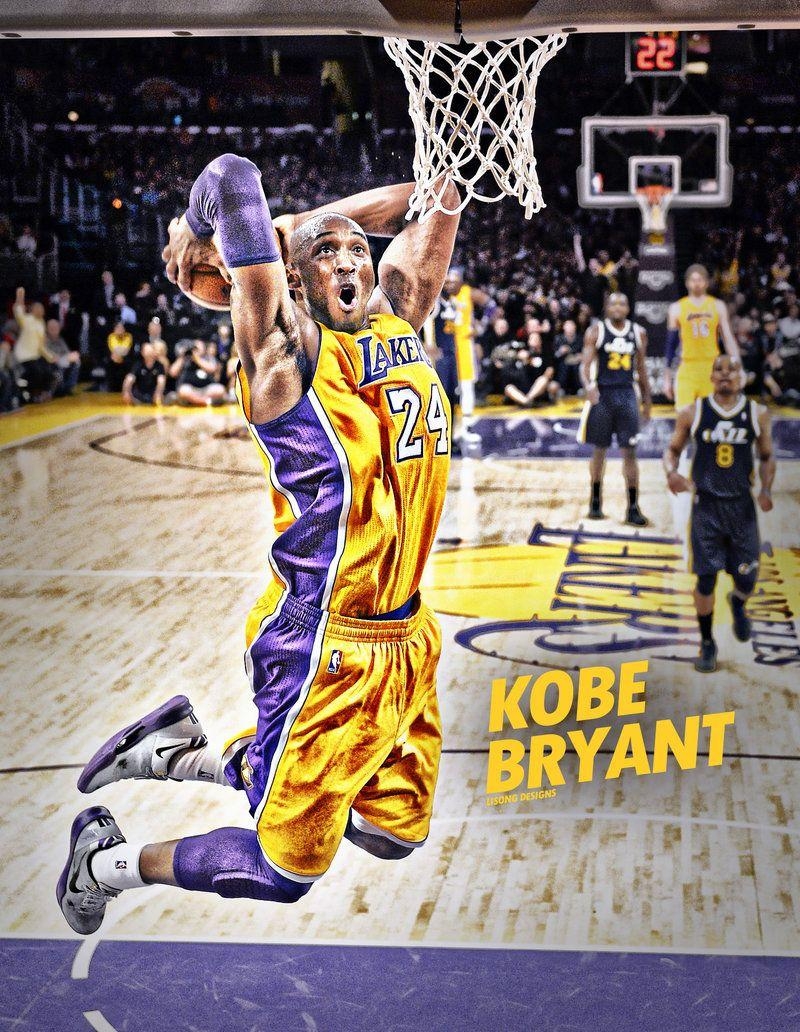 800x1040 Kobe Bryant Dunk On Lebron James Wallpaper For Android. Sports HD, Phone