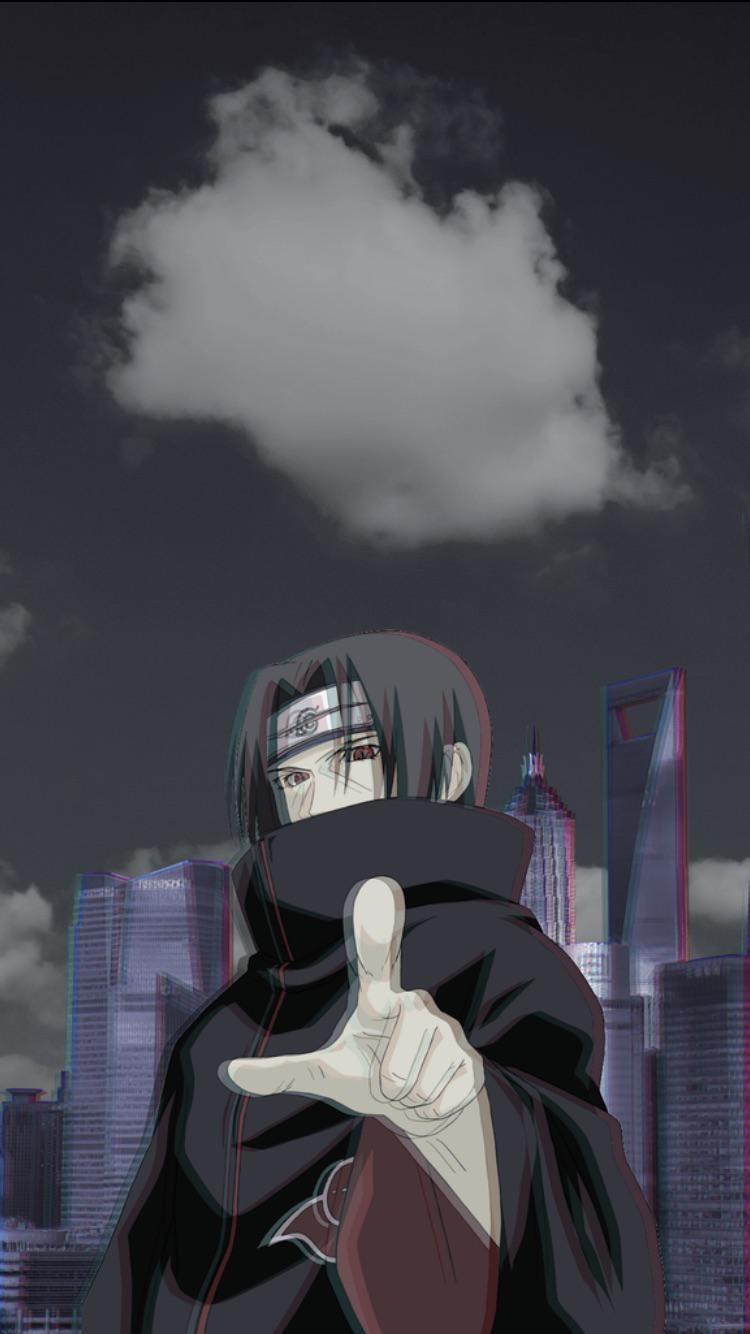 750x1340 an aesthetic surrealist itachi wallpaper i made, Phone