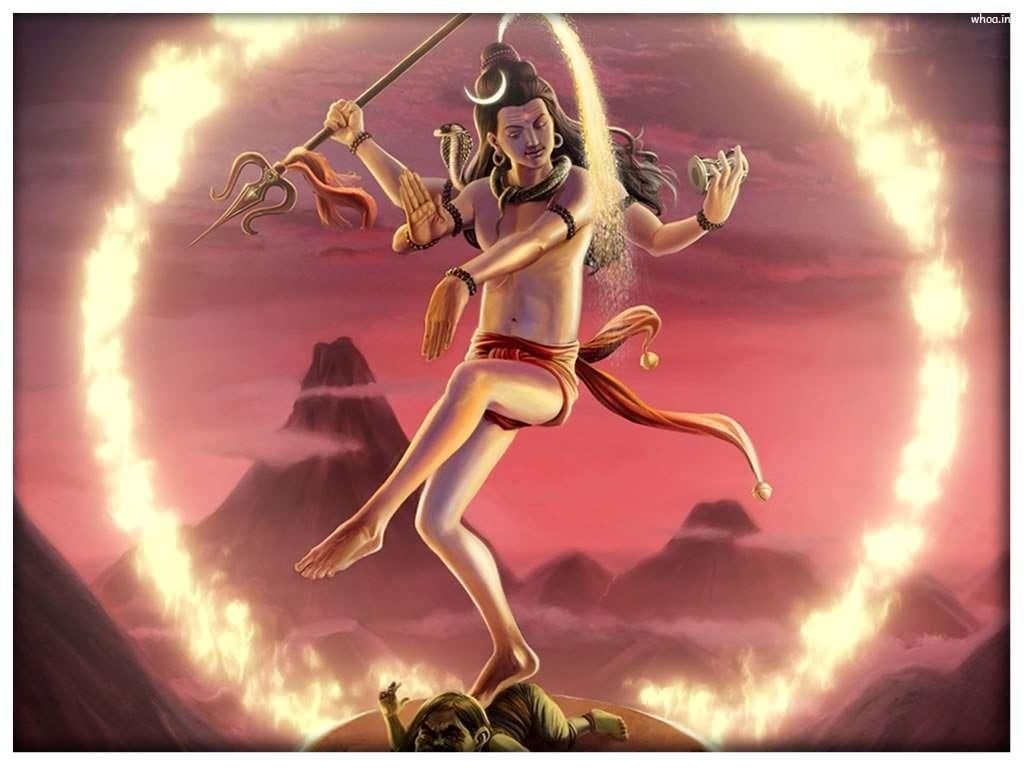 1030x770 Shiv Tandav Art HD Wallpaper, Desktop