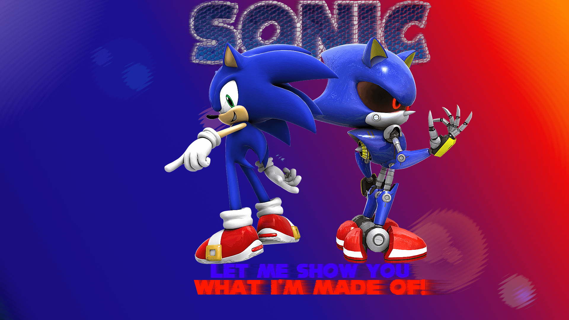 1920x1080 Free download Sonic And Metal Sonic wallpaper 1149094, Desktop