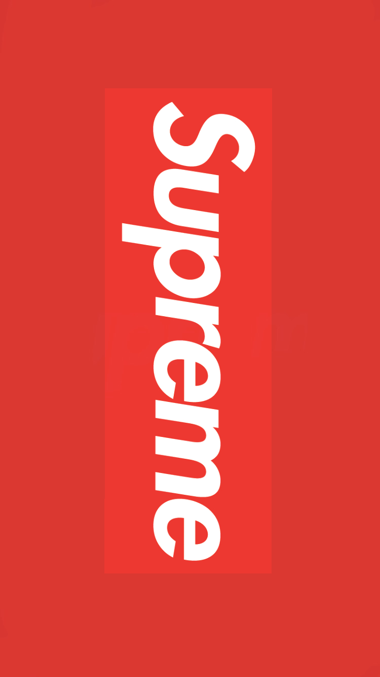 750x1340 Supreme iPhone X Wallpaper Free Supreme iPhone X, Phone