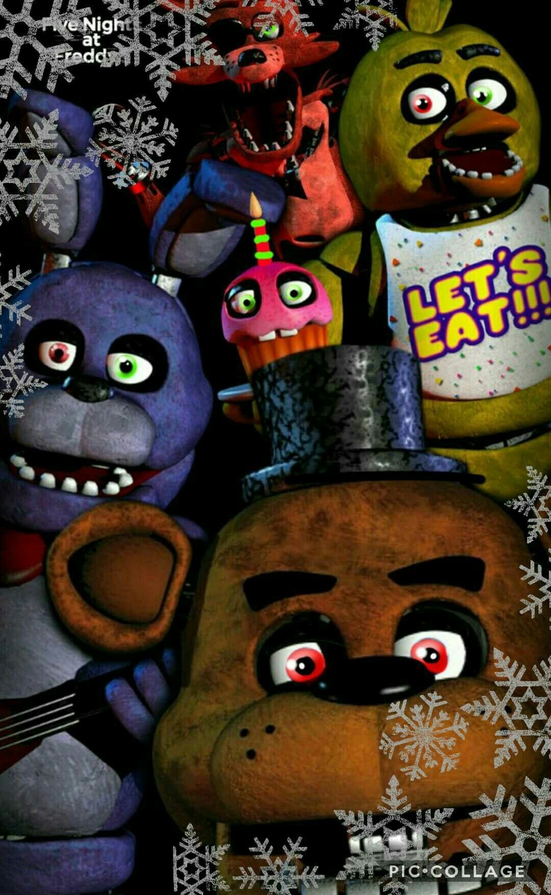 1080x1760 FNAF Christmas wallpaper. Anime fnaf, Fnaf, Phone