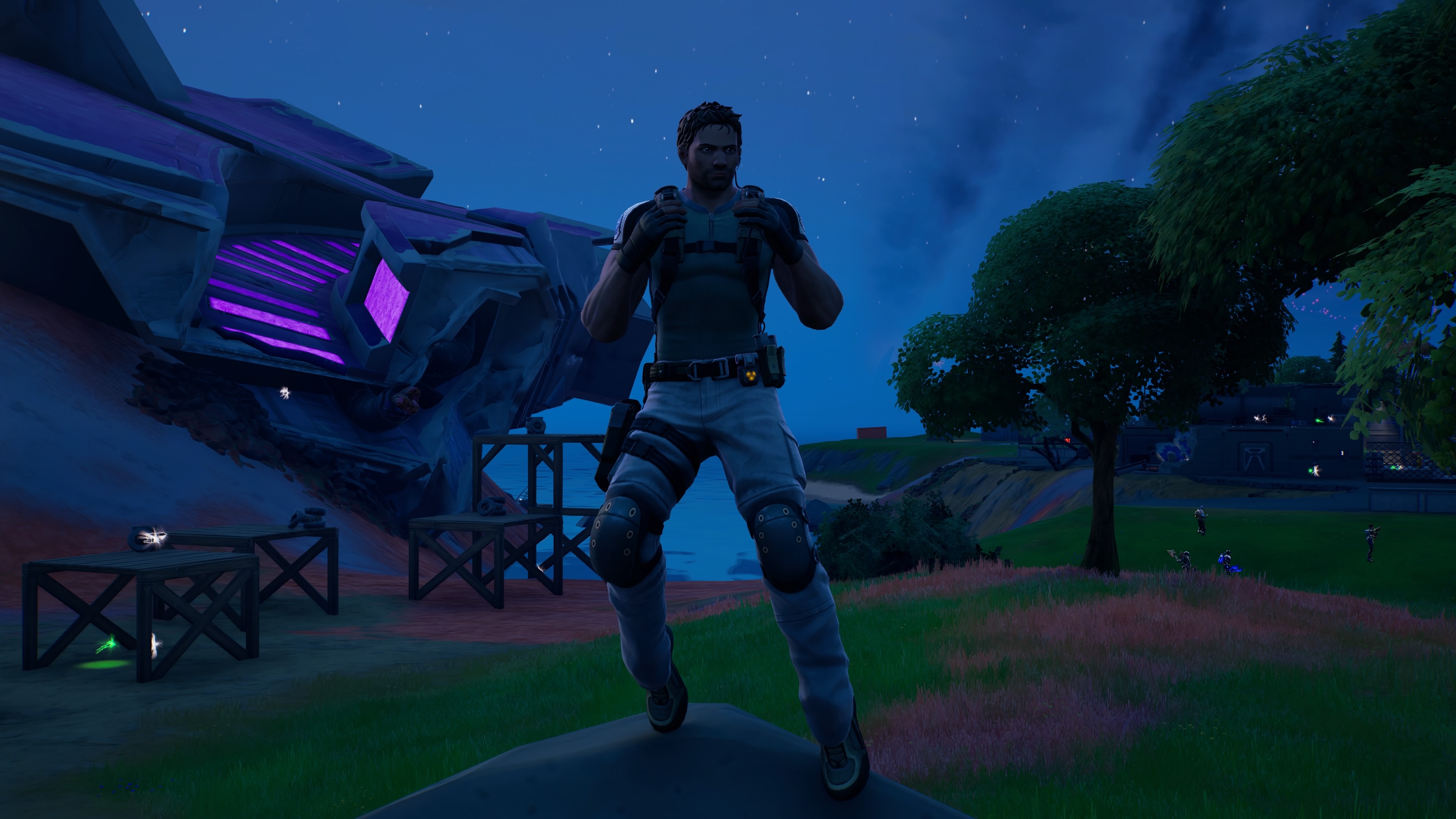 3840x2160 Chris Redfield Fortnite wallpaper, Desktop