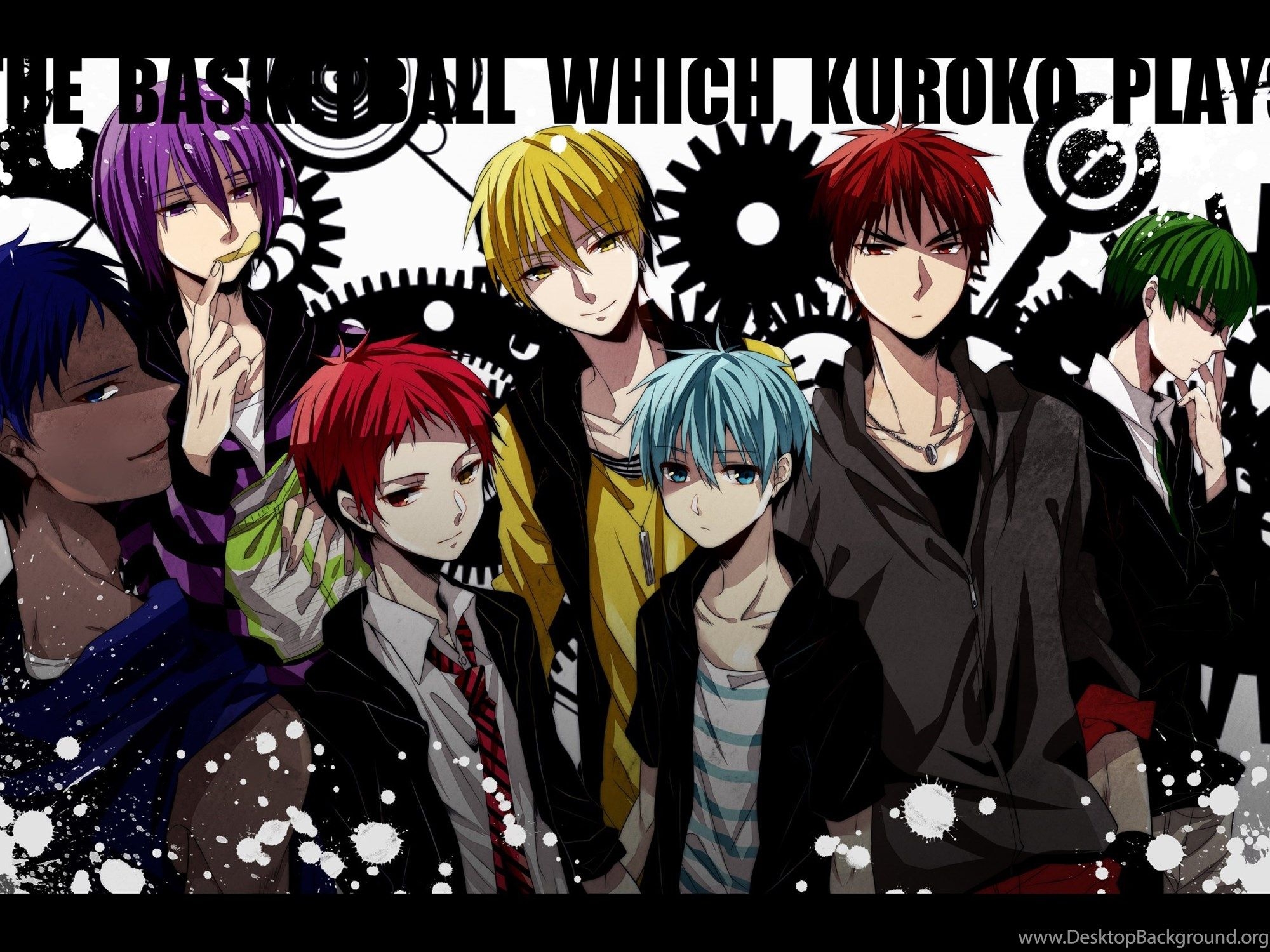 2000x1500 Anime Series Kuroko No Basket Cool Boys Group Wallpaper, Desktop