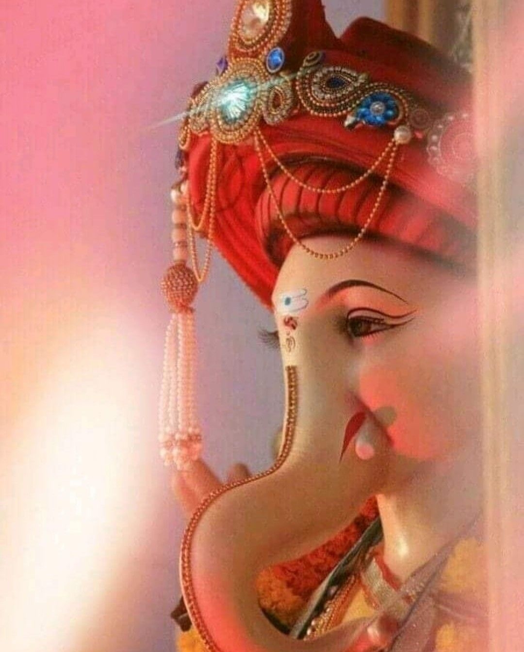 1080x1350 Ganpati Bappa Full HD Mobile Wallpaper, Phone