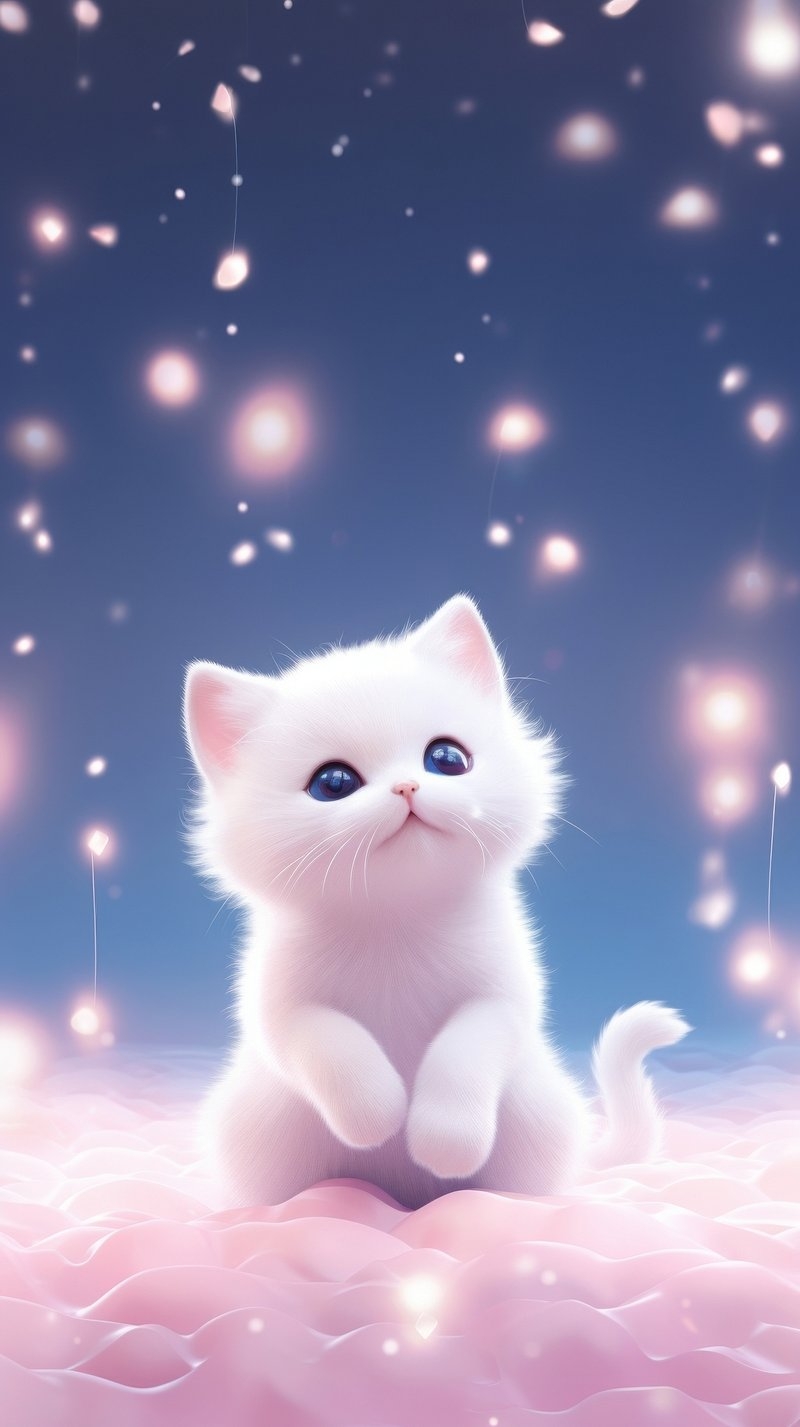 800x1430 Cute Cat Wallpaper Image. Free Photo, Phone