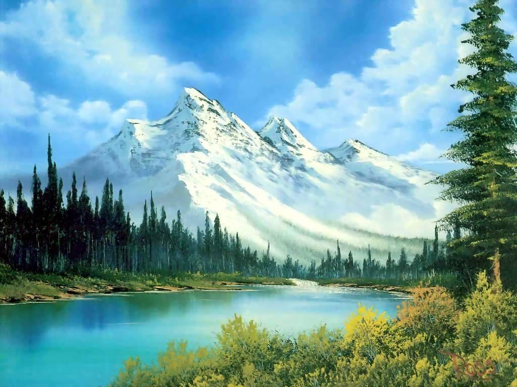 1030x770 My Free Wallpaper Wallpaper, Bob Ross, Desktop