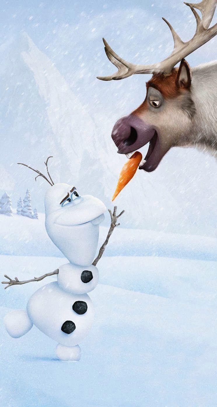 750x1400 Free Olaf HD Wallpaper, Phone