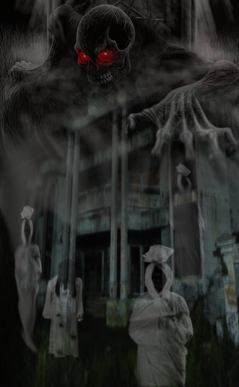 770x1250 Hantu Pocong puzzle for Android, Phone