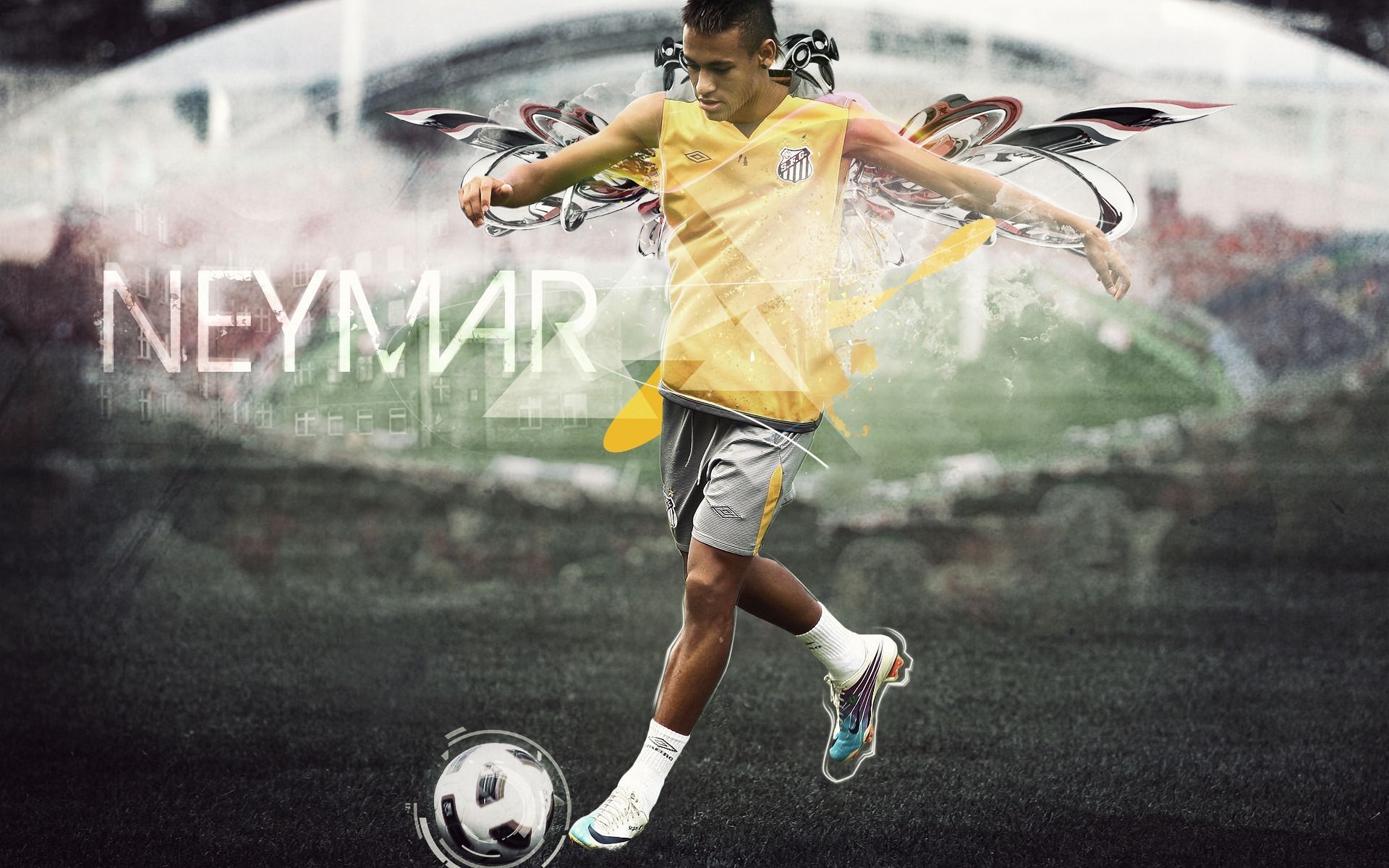 1920x1200 Neymar Wallpaper. Celebrate Brazil's Bright Soccer Future. Neymar, Pics, Soccer theme, Desktop