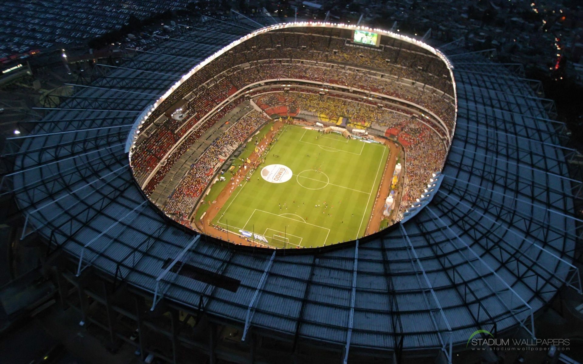 1920x1200 Estadio Azteca / Mexico. Estadios, Estadio de futbol, El estadio azteca, Desktop