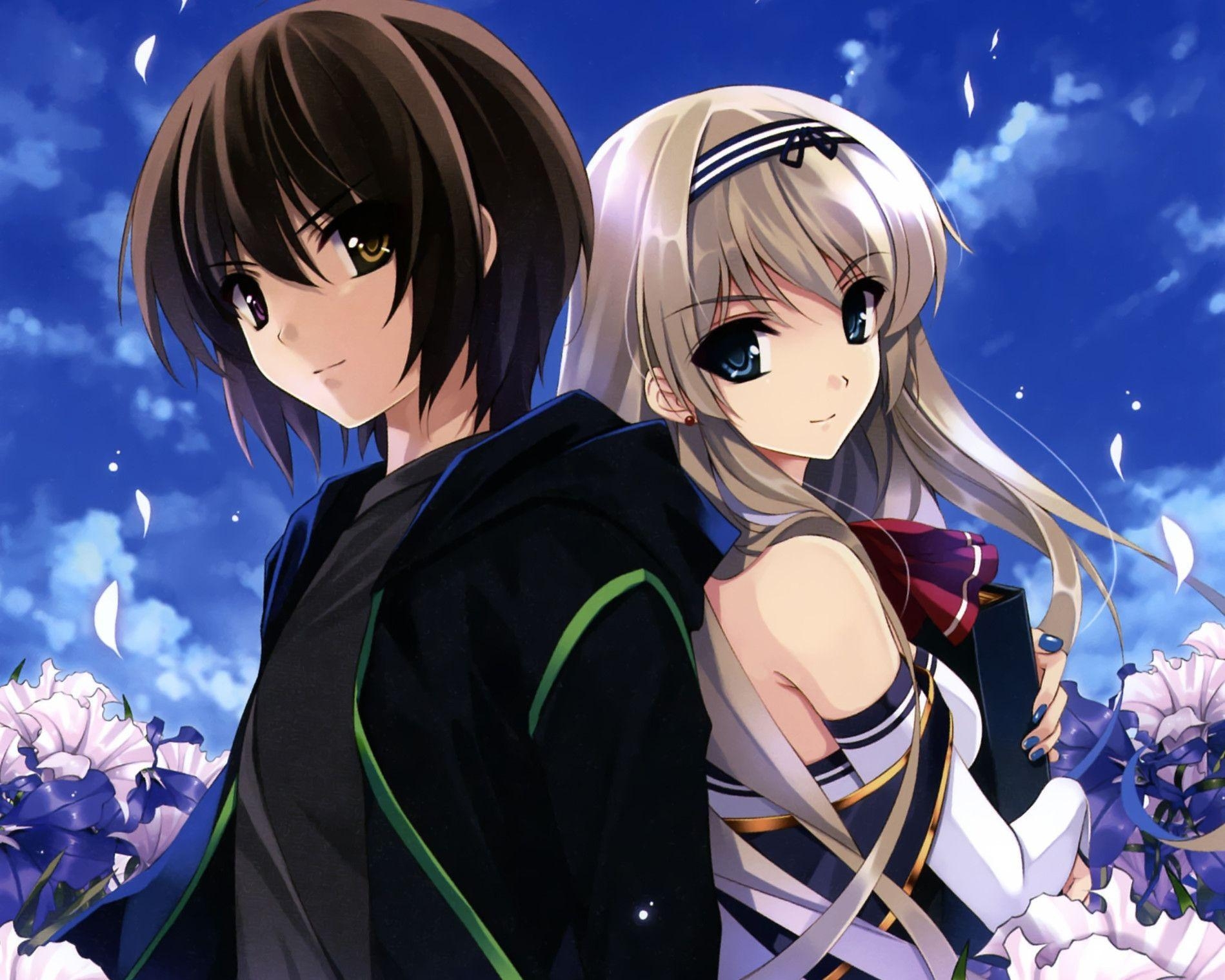 1900x1520 Wallpaper For > Cute Anime Couples Wallpaper Desktop. Anime, Desktop