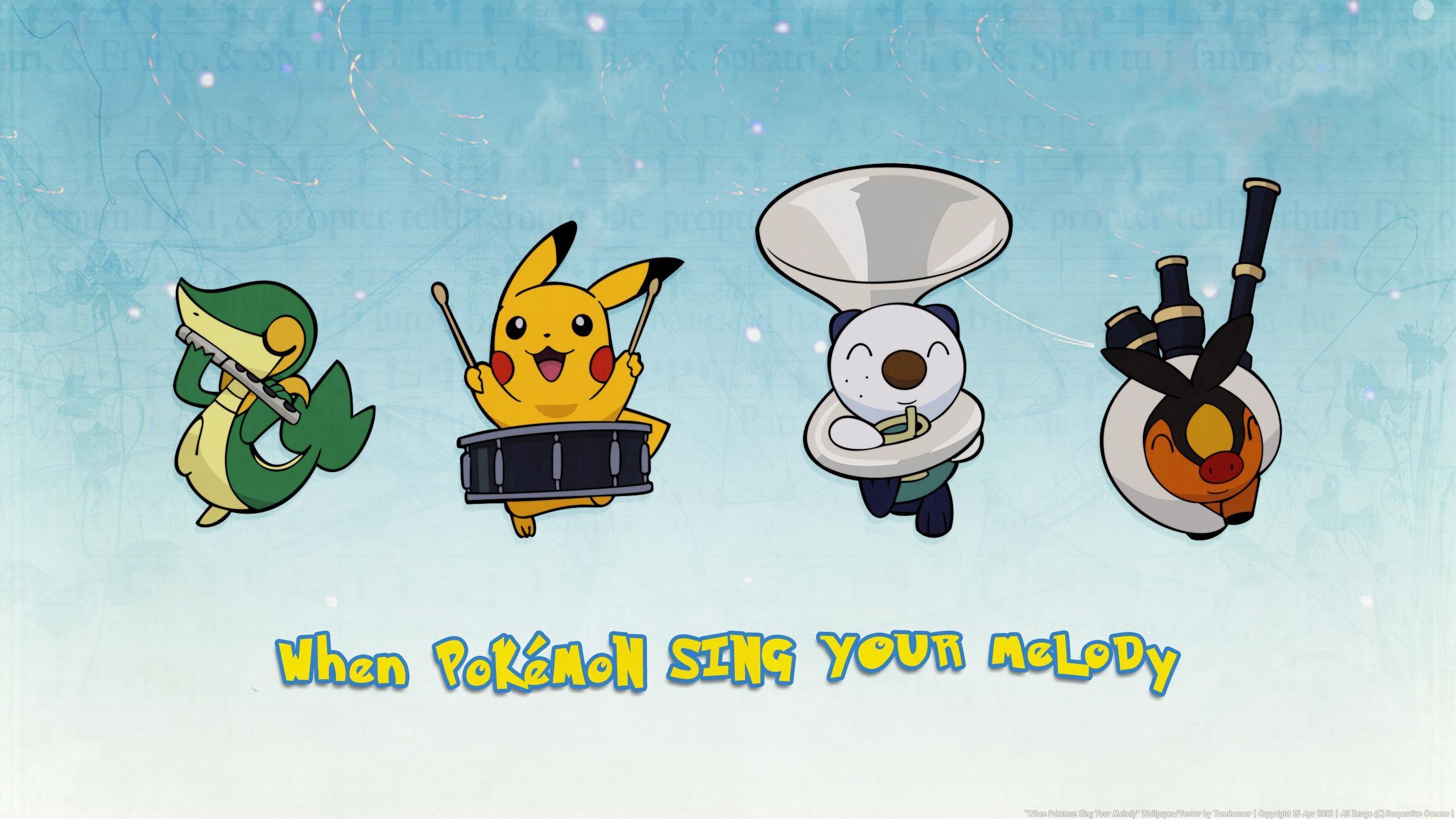 2560x1440 WHEN POKEMON SING YOUR MELODY WALLPAPER - Wallpaper, Desktop