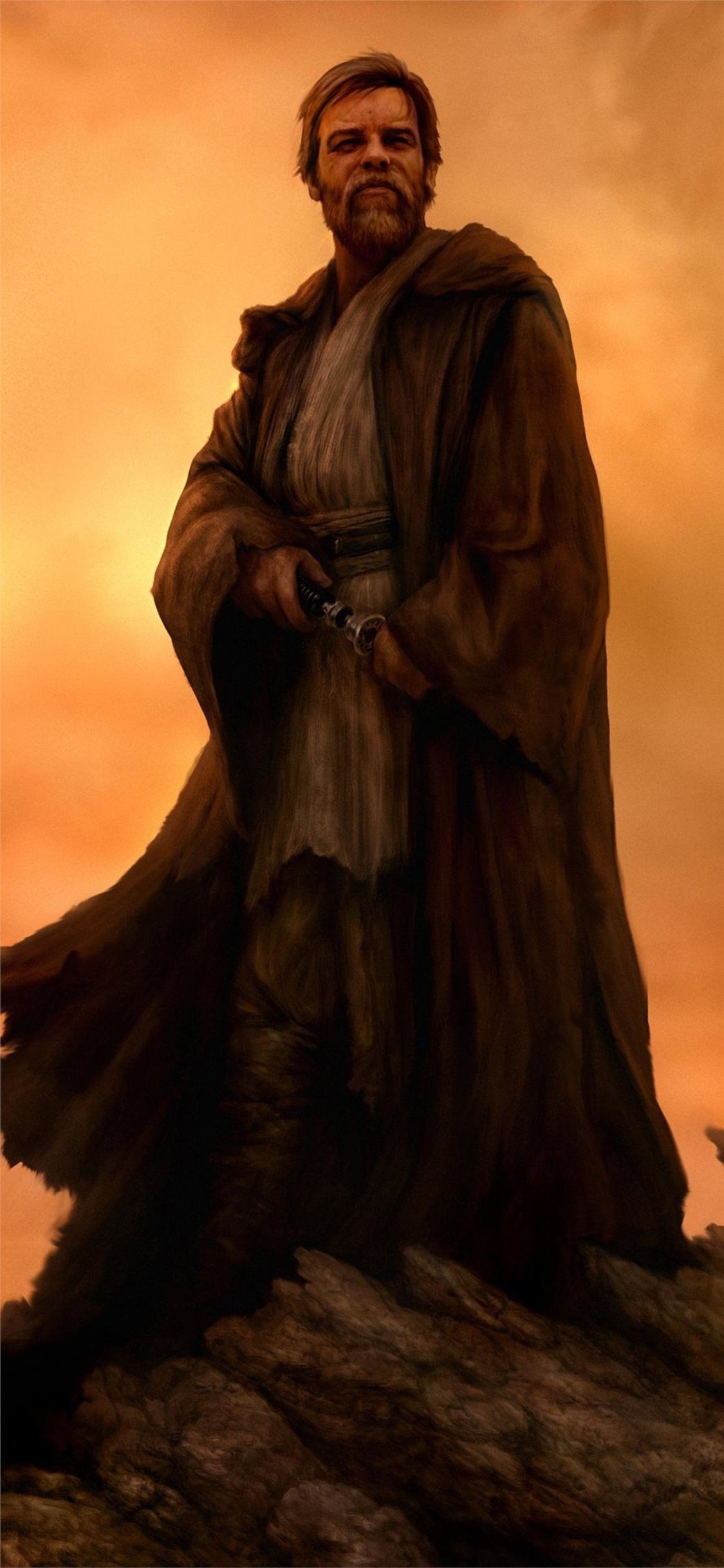 1130x2440 obi wan kenobi star wars 4k iPhone X, Phone