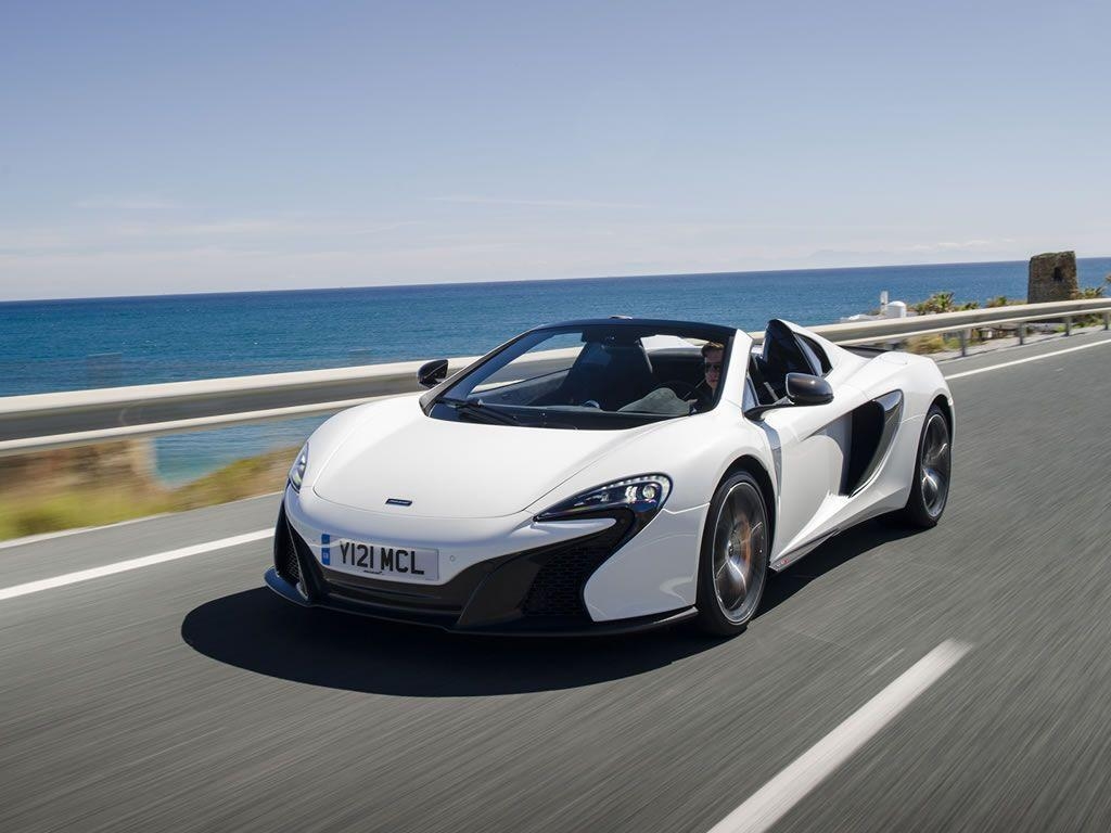 1030x770 McLaren 650S Spider Wallpaper x Pearl White paint, Desktop