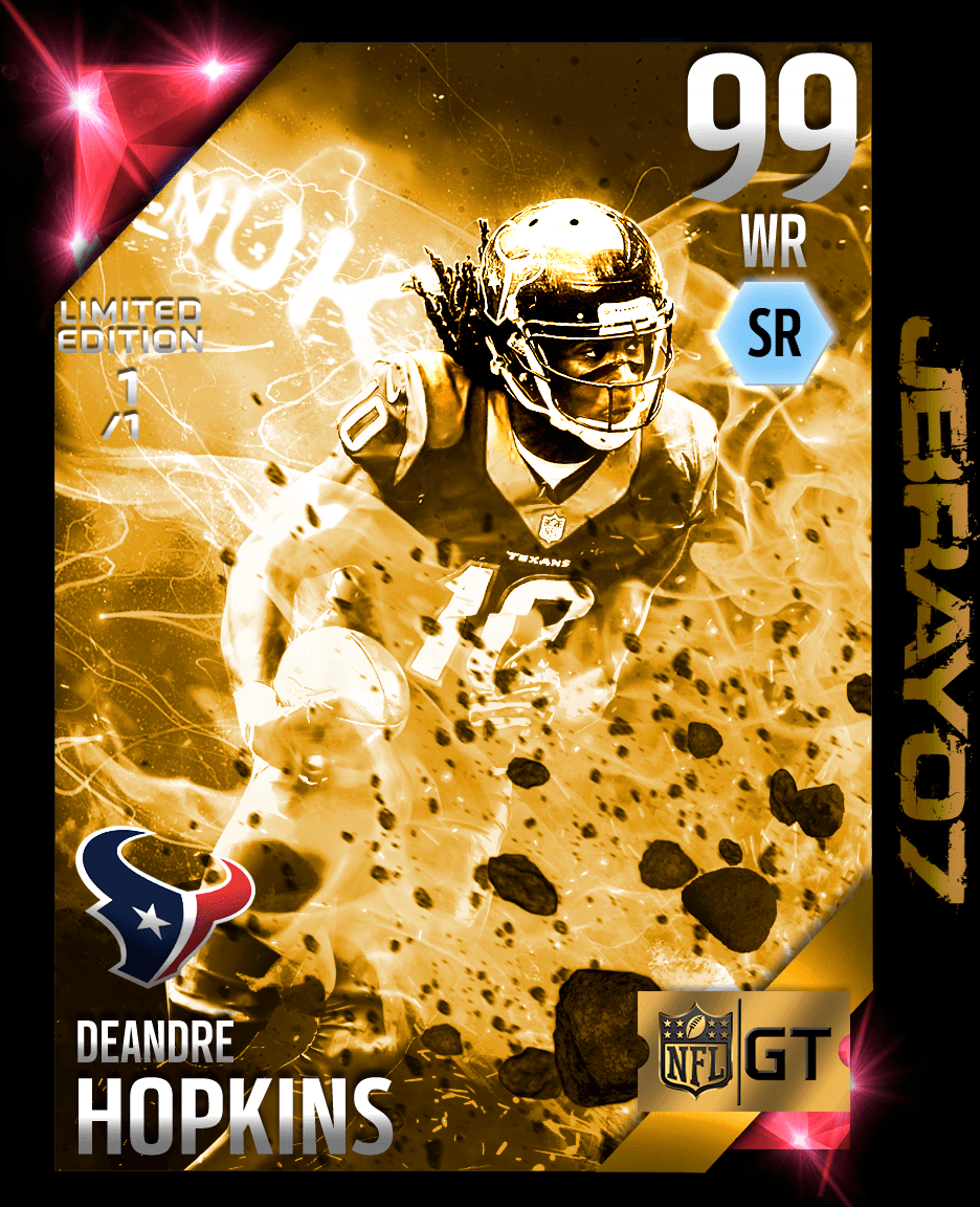 940x1160 Deandre Hopkins MUT 16 GOLD, Phone