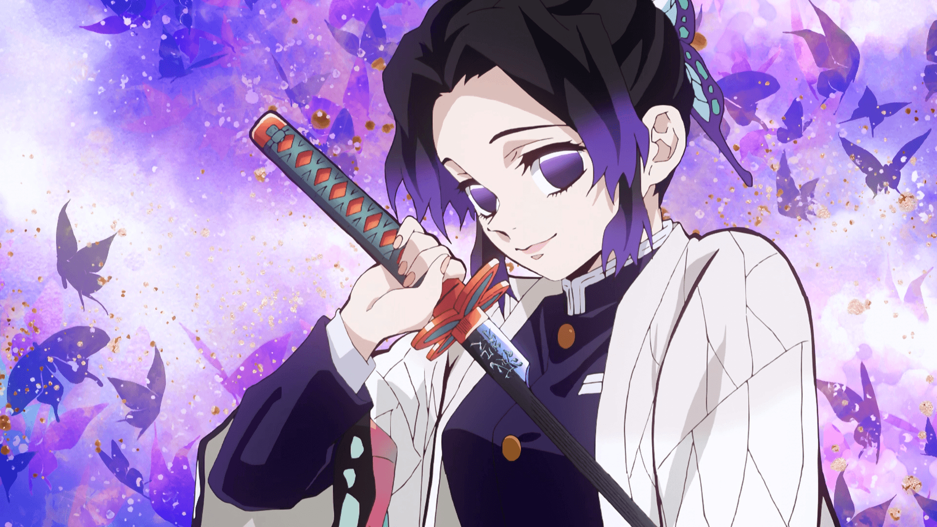 1920x1080 Shinobu Kocho. Kimetsu no Yaiba, Desktop