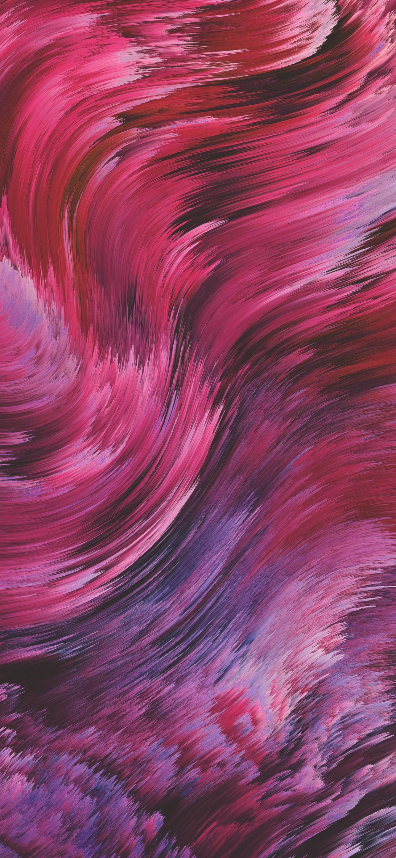 1290x2780 Glitch art Wallpaper 4K, Space artwork, Vibrant, Pixels, Pink, Abstract, Phone