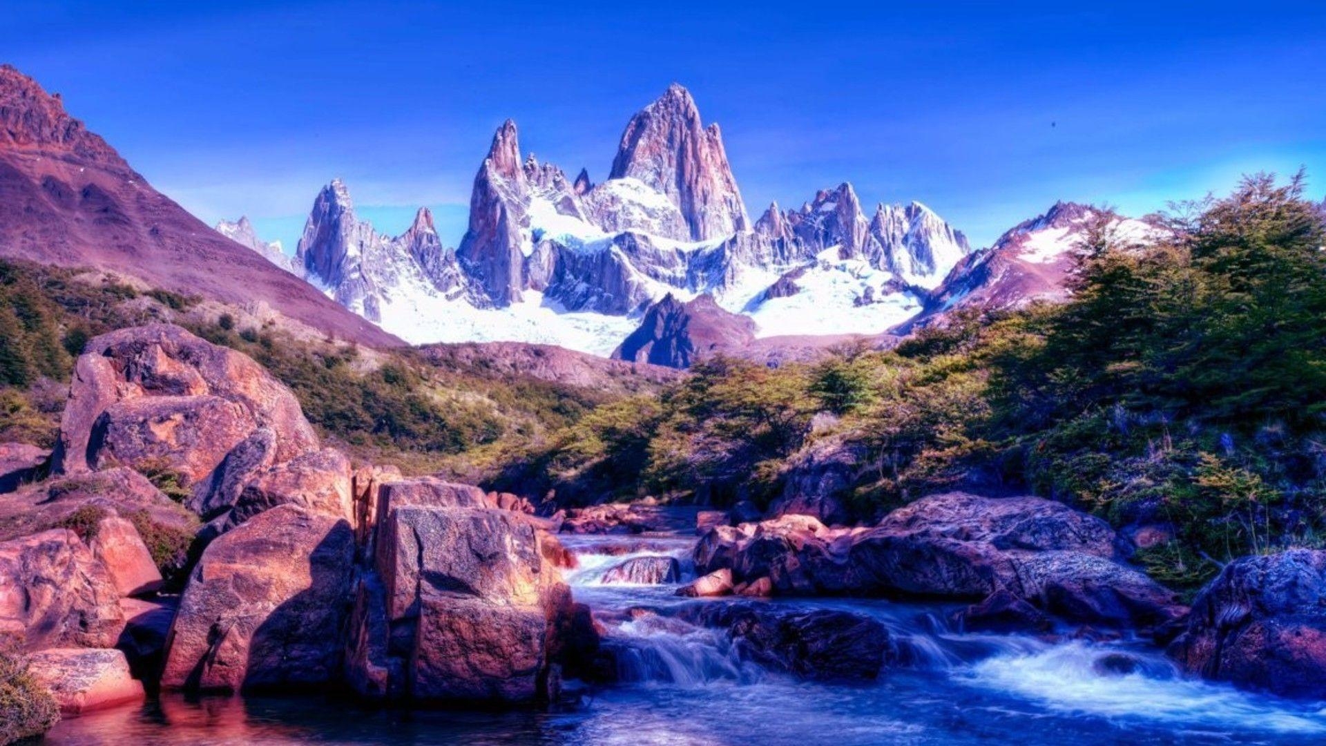 1920x1080 Argentina patagonia ice mountains wallpaper, Desktop