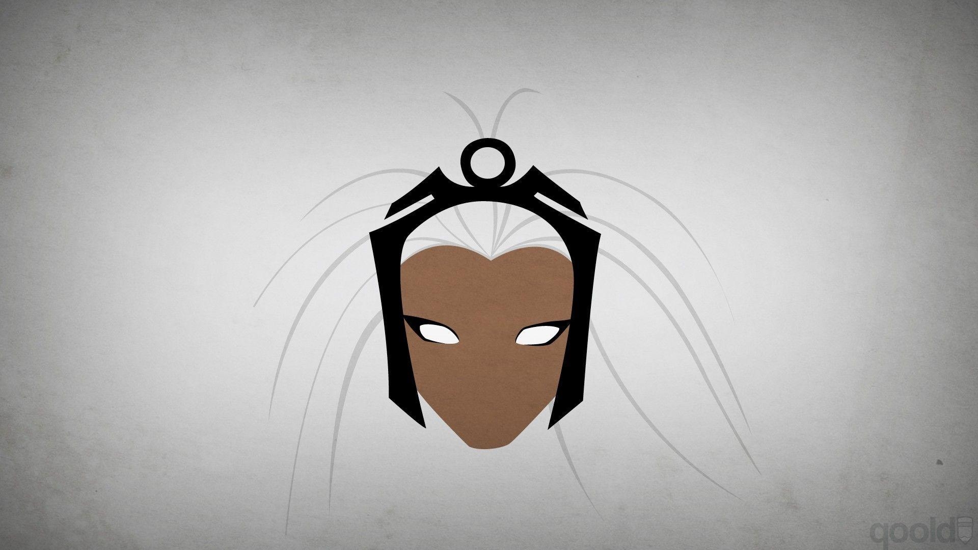 1920x1080 Storm (character), Minimalism, Blo0p, X Men, Superheroines, Desktop