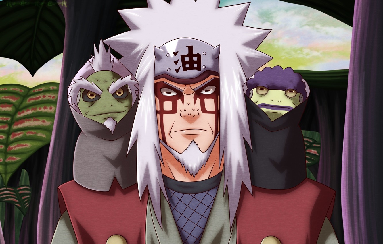 1340x850 Photo Wallpaper Naruto, Naruto, Toad, Jiraiya Mode Sage Wallpaper & Background Download, Desktop