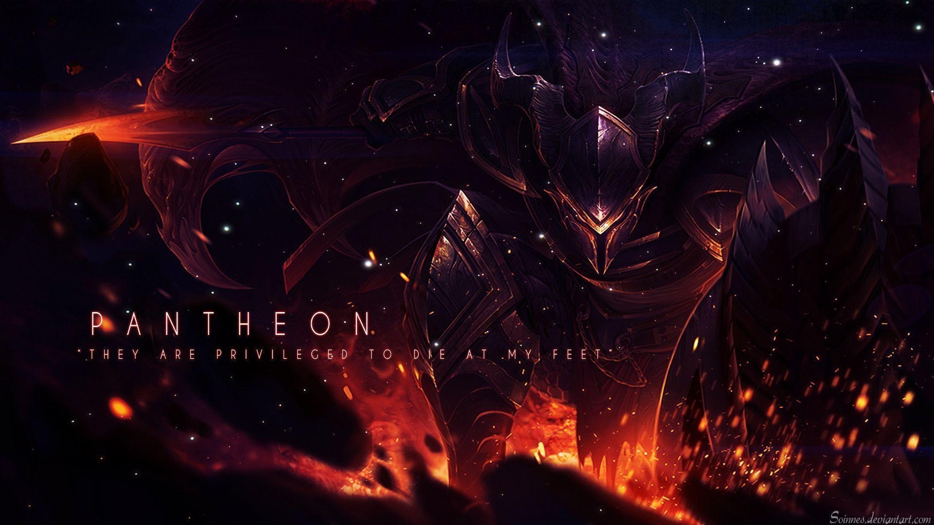 1920x1080 League of Legends Pantheon Wallpaper, Desktop