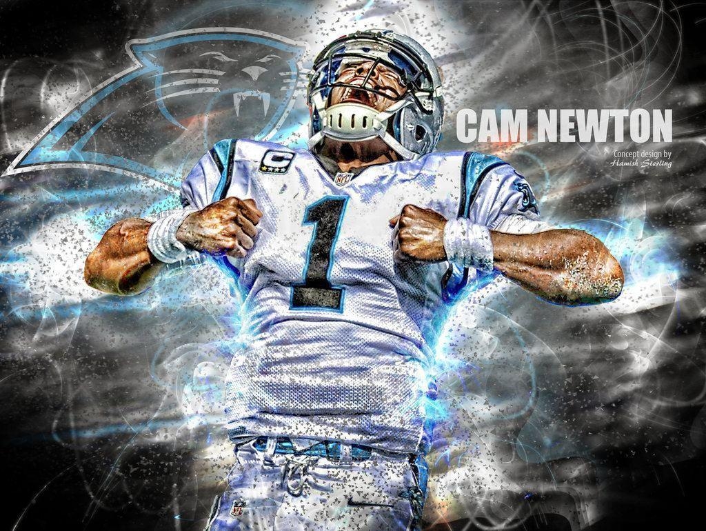 1030x770 Cam Newton wallpaper HD free download, Desktop