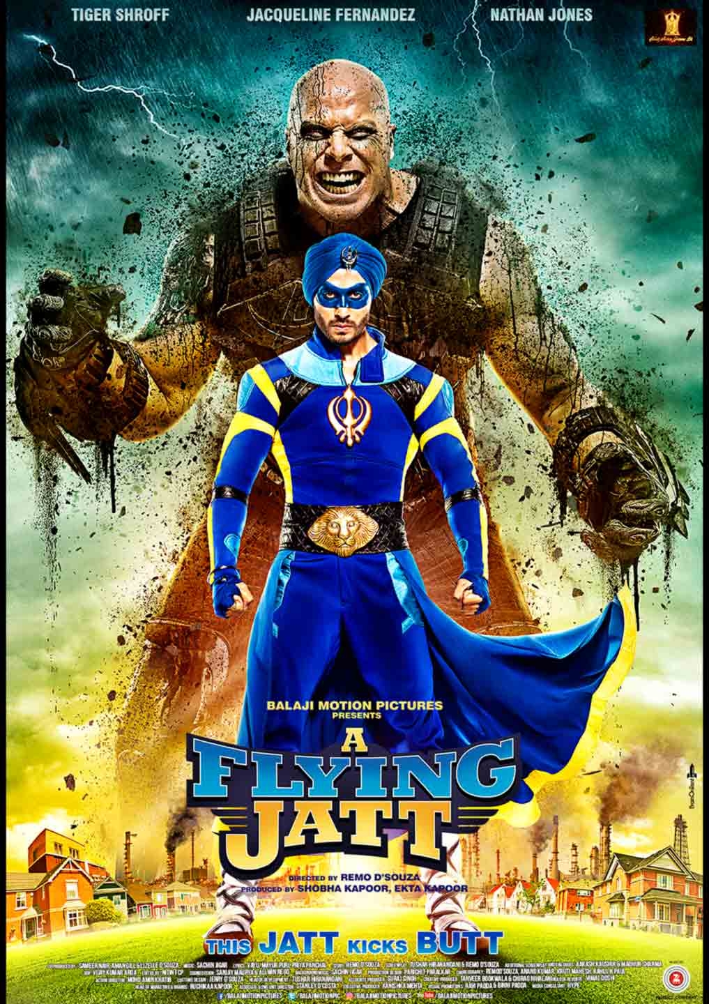 1020x1440 A Flying Jatt (2016), Phone