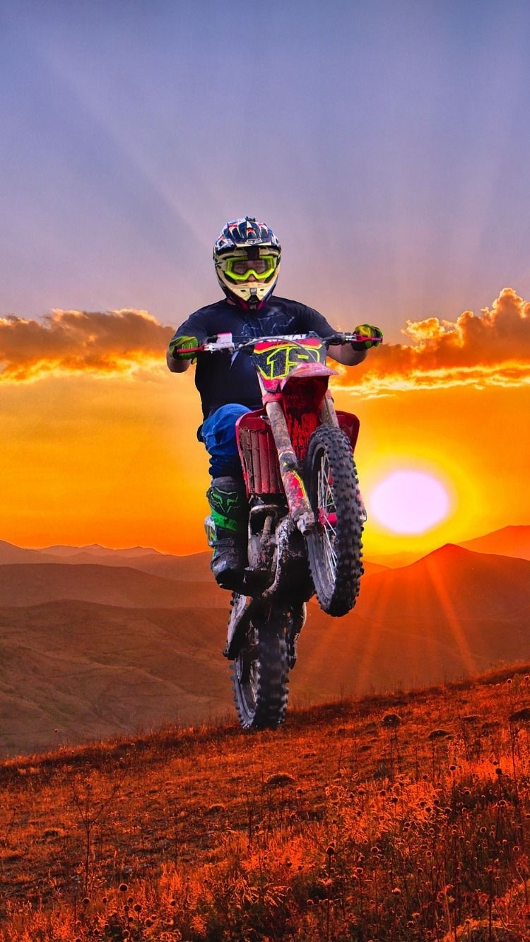 750x1340 Motorcycle, motorcyclist, cross, mountains. Enduro motorcycle, Enduro motocross, Yamaha motocross, Phone