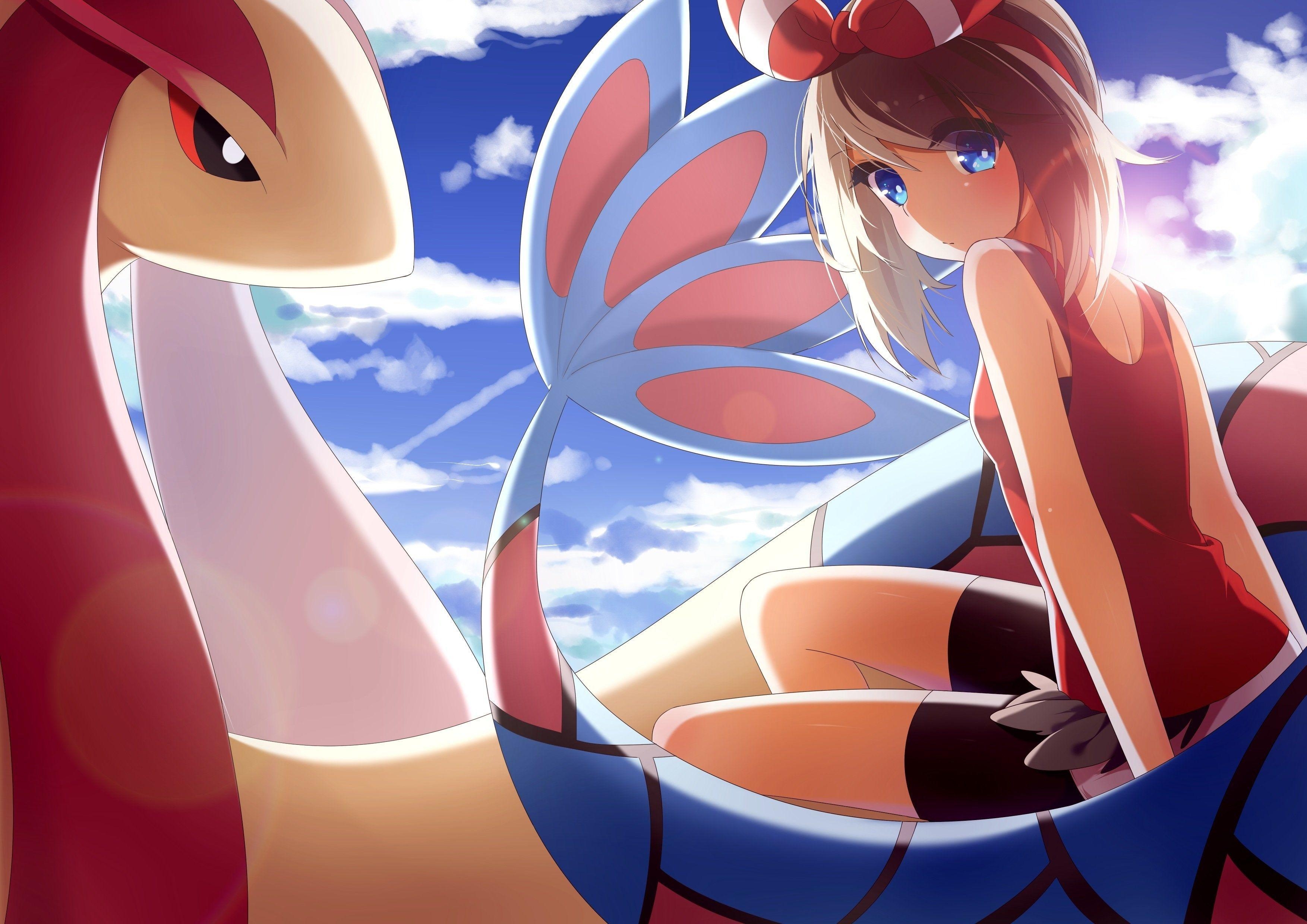 3510x2480 cute may milotic pokemon HD wallpaper. ololoshenka. HD, Desktop